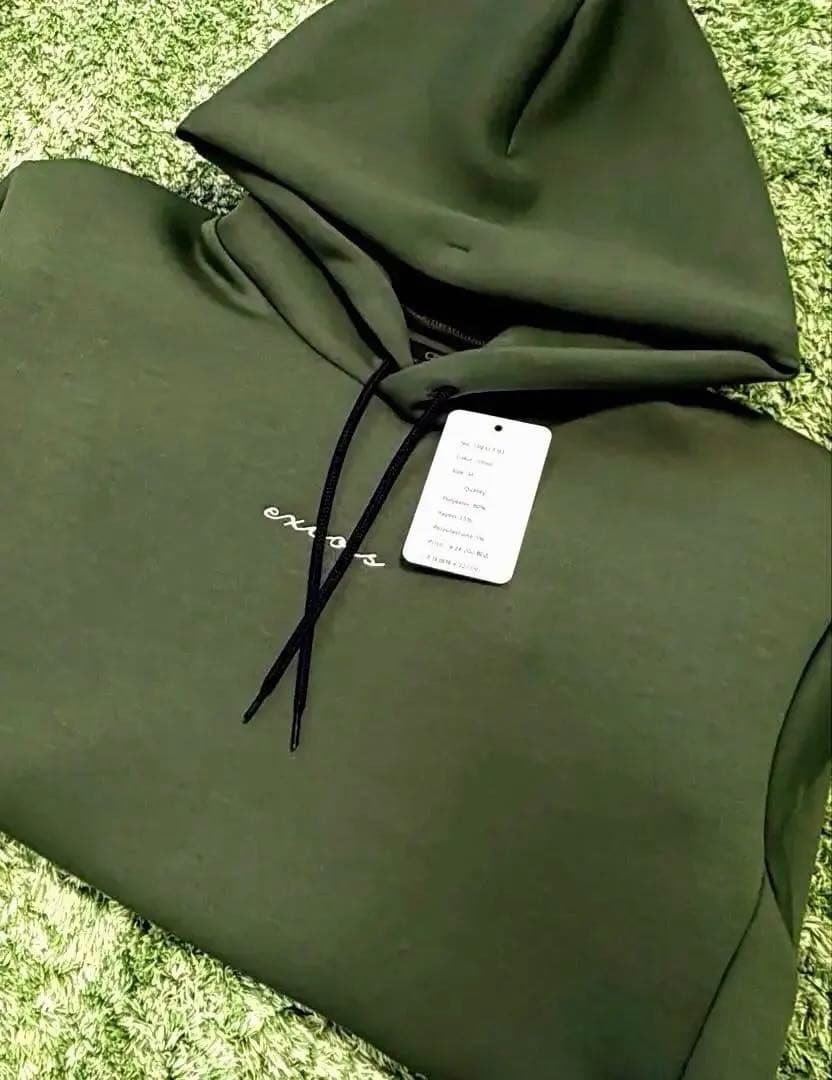 【最終】エクスコアーズ フーディ パーカー ダンボールニット