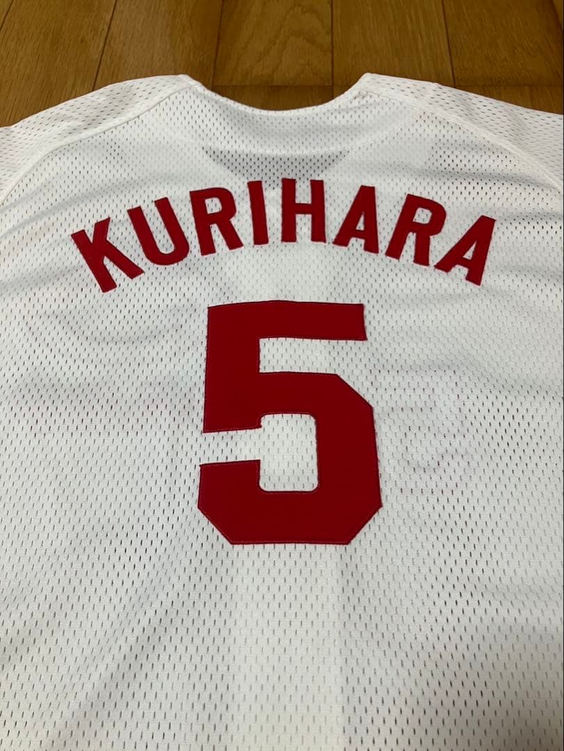 広島カープ　ユニフォーム　５　栗原　M