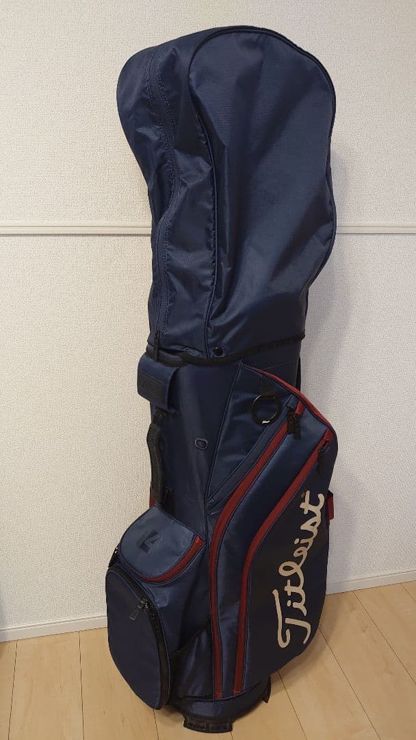 Titleist ネイビー キャディバッグ　カート14
