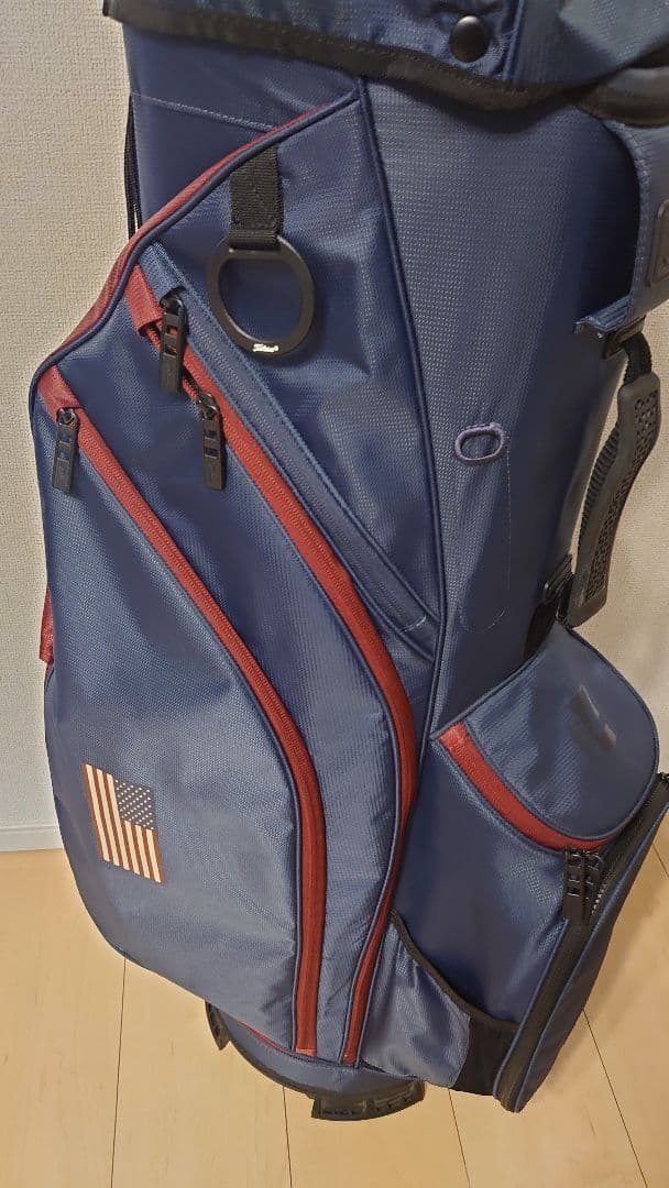 Titleist ネイビー キャディバッグ　カート14