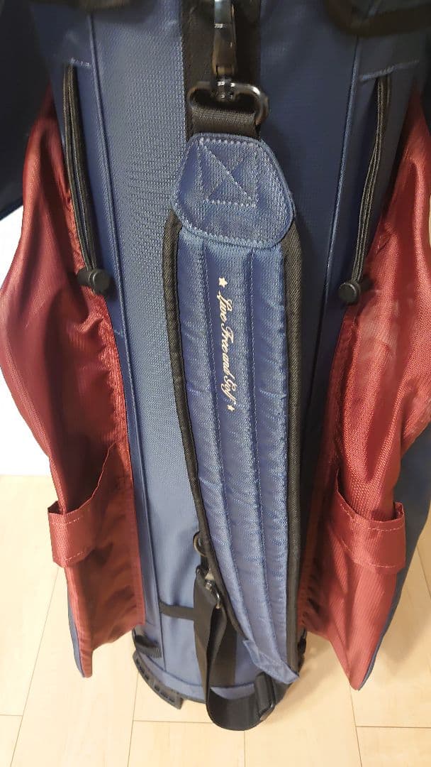 Titleist ネイビー キャディバッグ　カート14