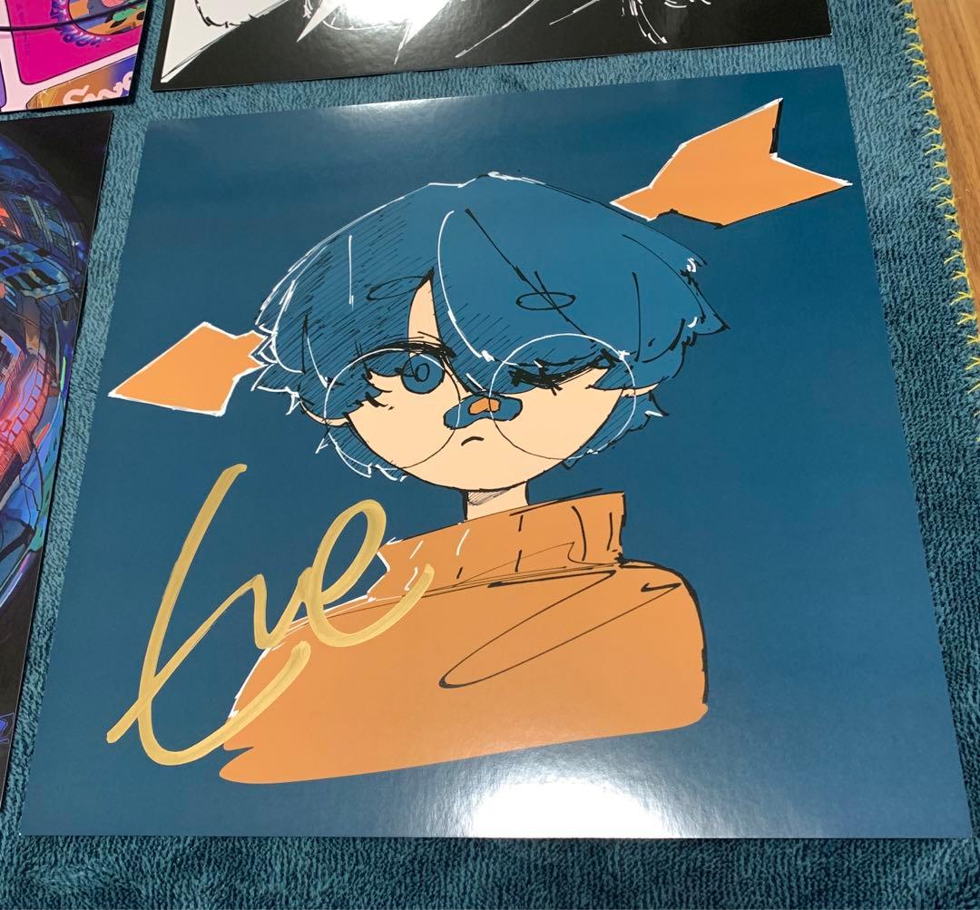 Eve Under Blue くじ 直筆サイン入りジャケットポスター