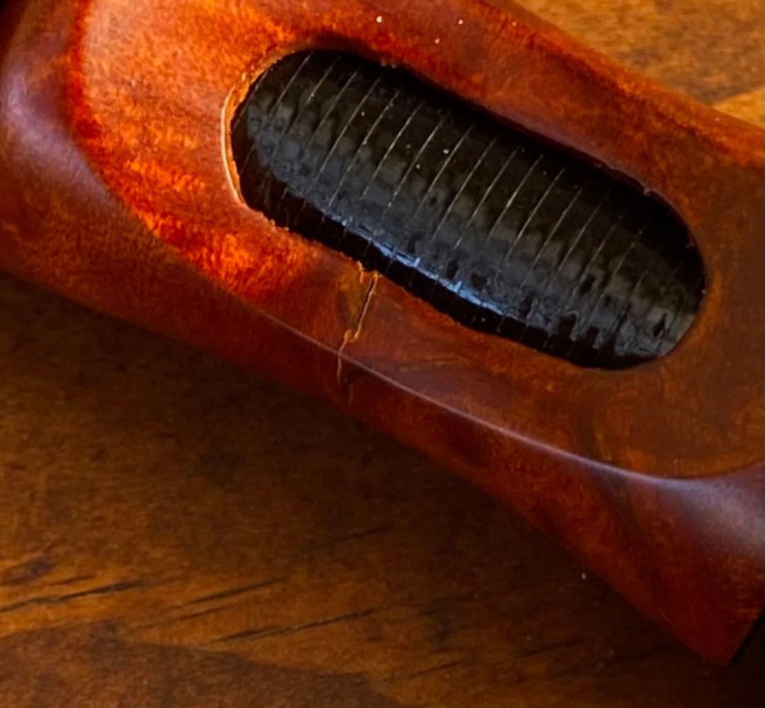 訳アリ　トラウトロッド　テレスコロッド　ウッドグリップ　ベイトロッド　カーボン製