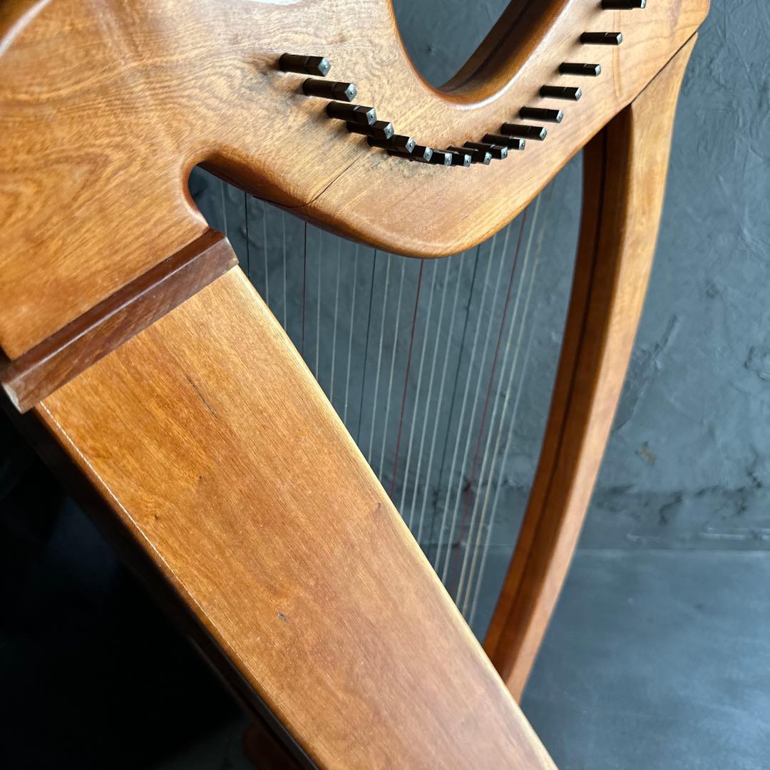 明日削除❣️ハープ22弦　弦たくさんついてます！中古