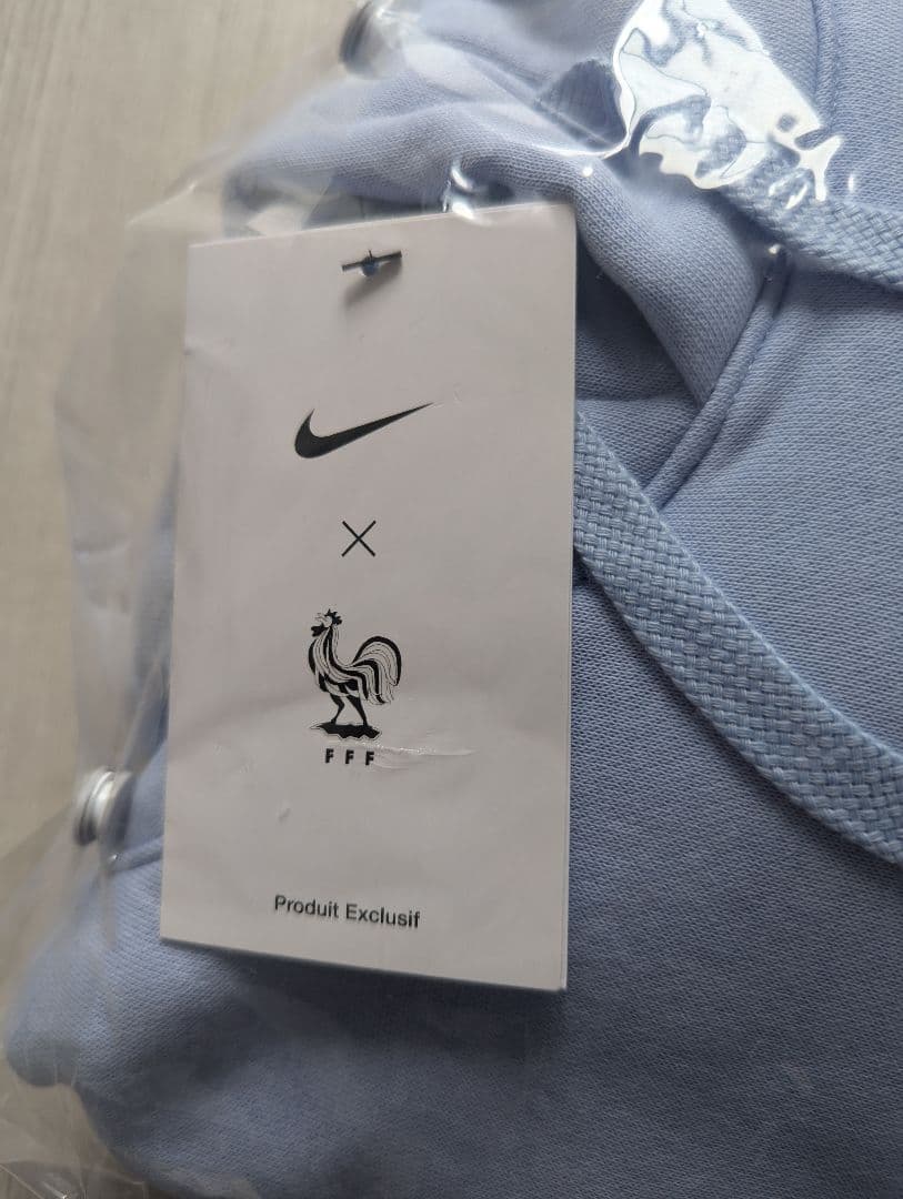 新品タグ付★Nike XL フランス代表 FFF プルオーバー 刺繍