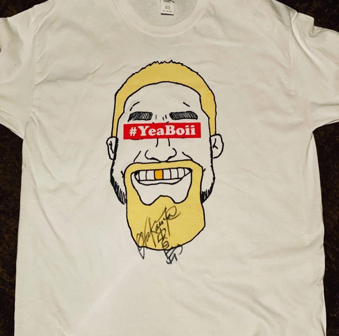 yeaboii 中島イシレリ　直筆サイン入りTシャツ XL ラグビー日本代表