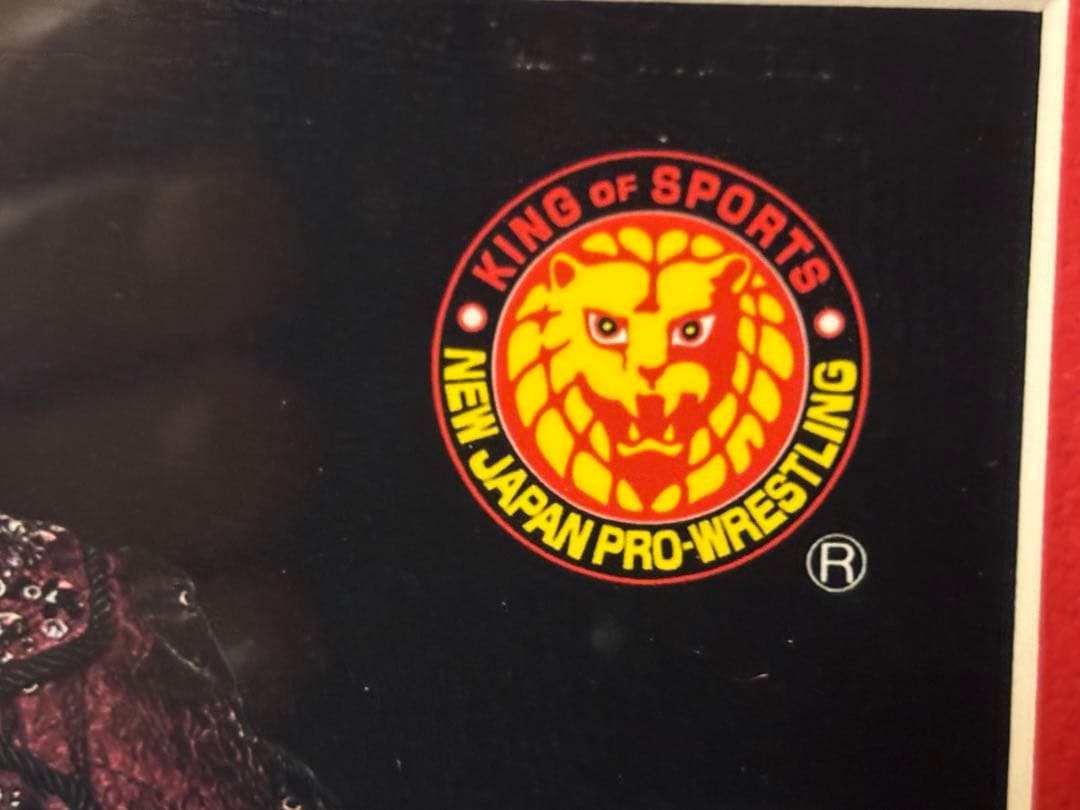 新日本プロレス 内藤哲也 直筆サイン入りフォトフレームIWGP世界ヘビー級王座