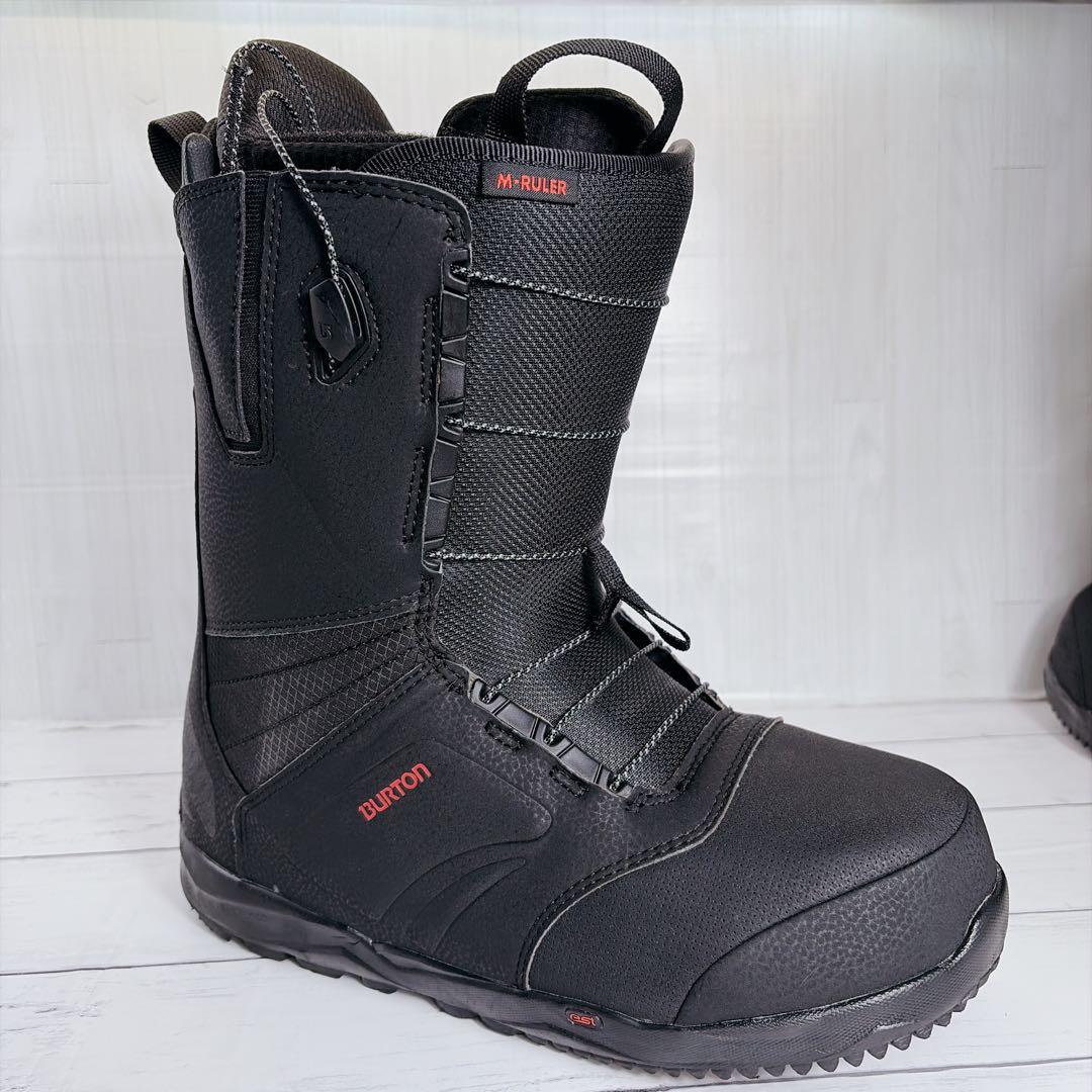 美品　BURTON M-RULER スノーボードブーツ ブラック　29cm
