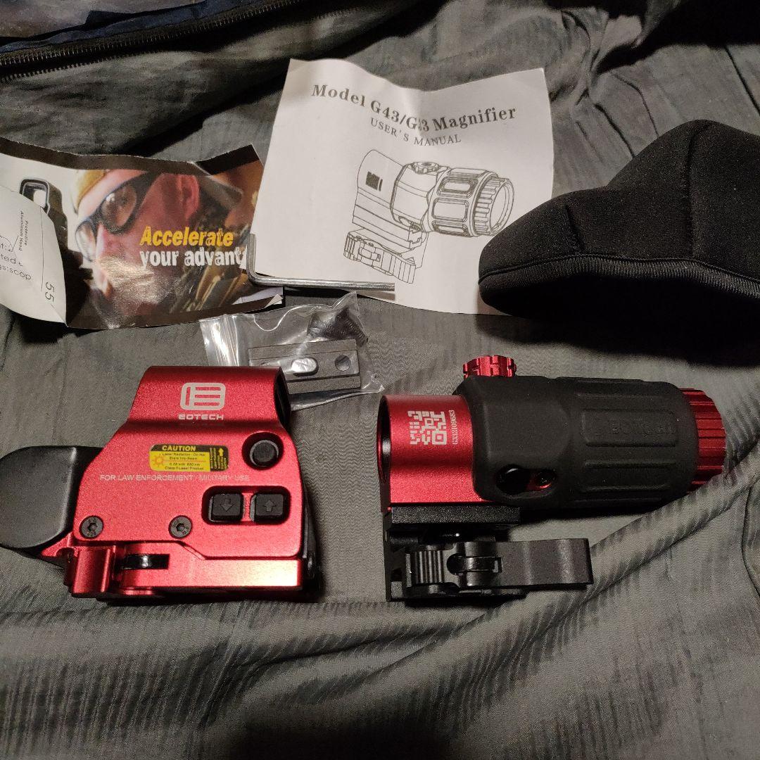 EOTech G43/G36 Magnifier レッド レプリカ