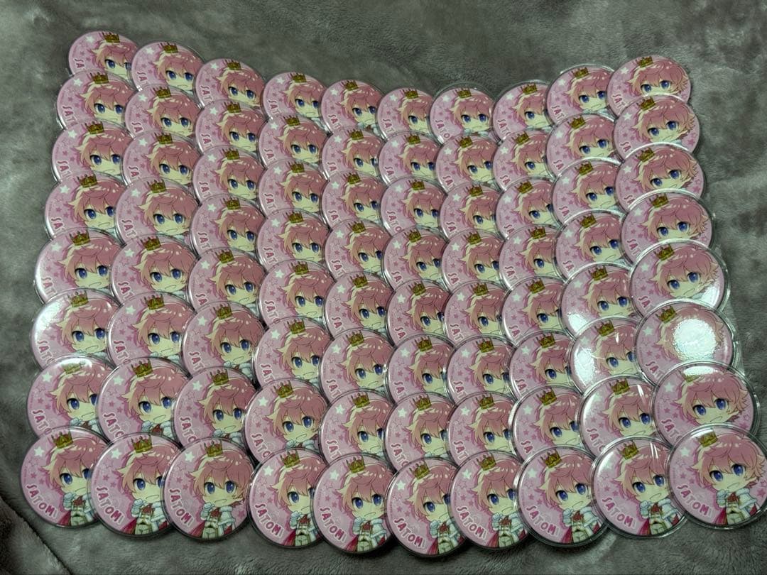 さとみくん 缶バッジ すとぷり缶バッジ