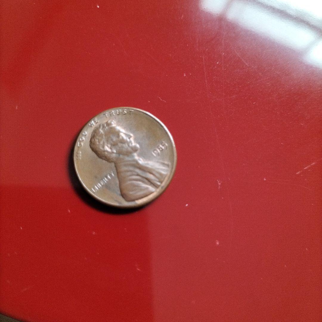 1985年 アメリカ 1セント硬貨エーラ　特にレア