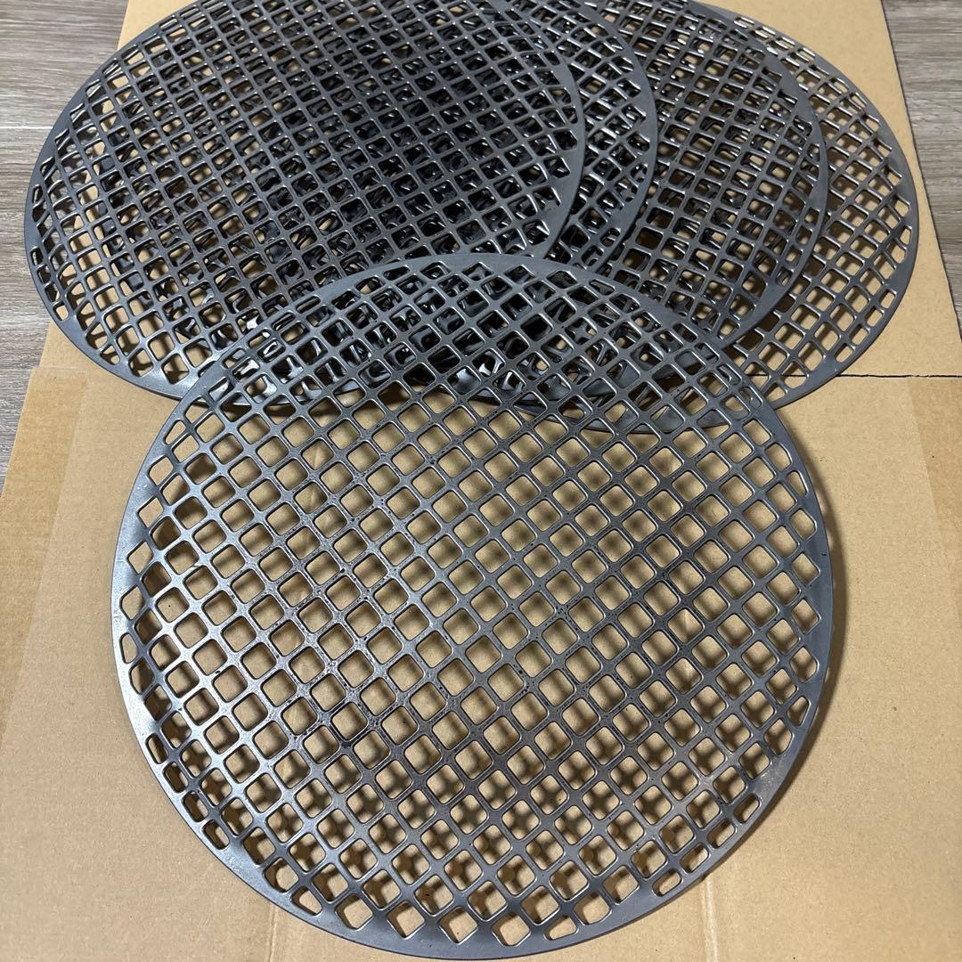 【中古】シンポ 平網 28cm ５枚セット