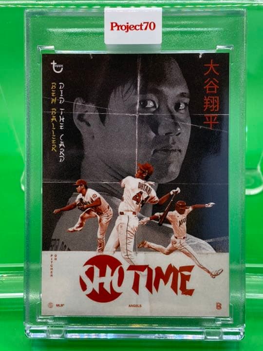 大谷翔平 『リアルニ刀流/ショータイム』ToppsProject70カード454