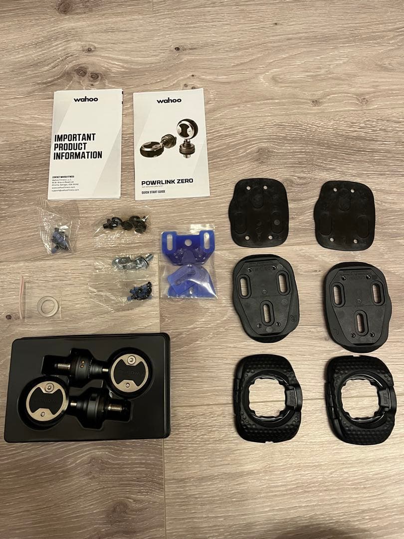 【ジャンク】Wahoo POWRLINK ZERO デュアルサイドパワーペダル