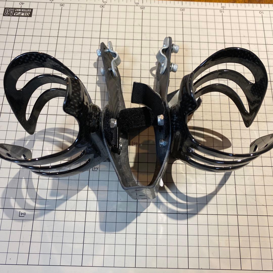 XLAB carbon wing 400i ボトルケージ２個セット
