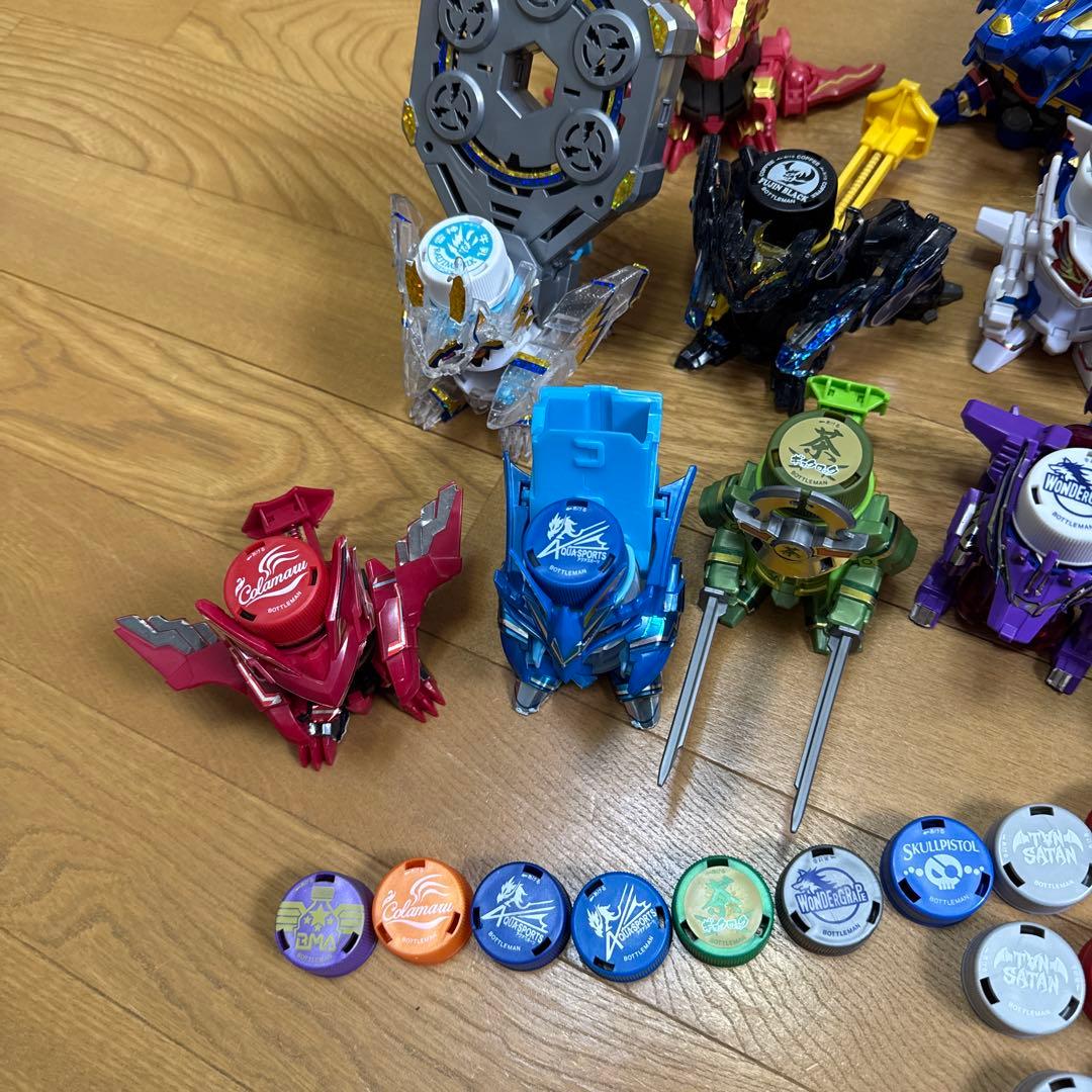 タカラトミー　ボトルマン　まとめ売りセット　龍神ブレンドラゴン　コーラマル　など