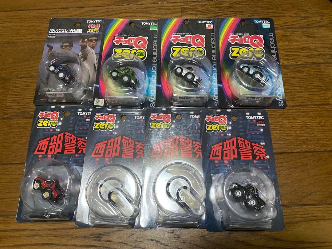 チョロＱZERO8台　西部警察日産