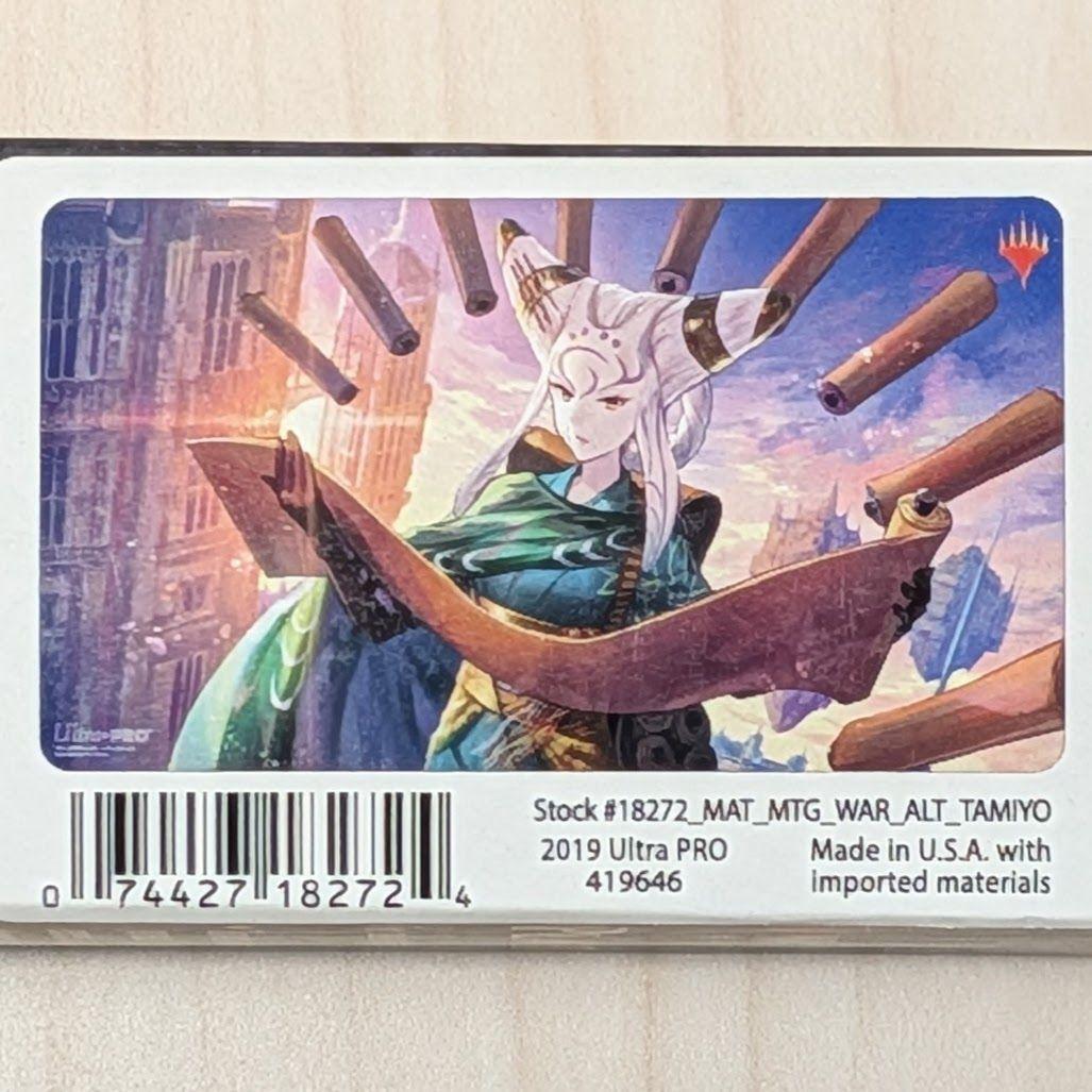 【未使用】伝承の収集者、タミヨウ　日本画　プレイマット