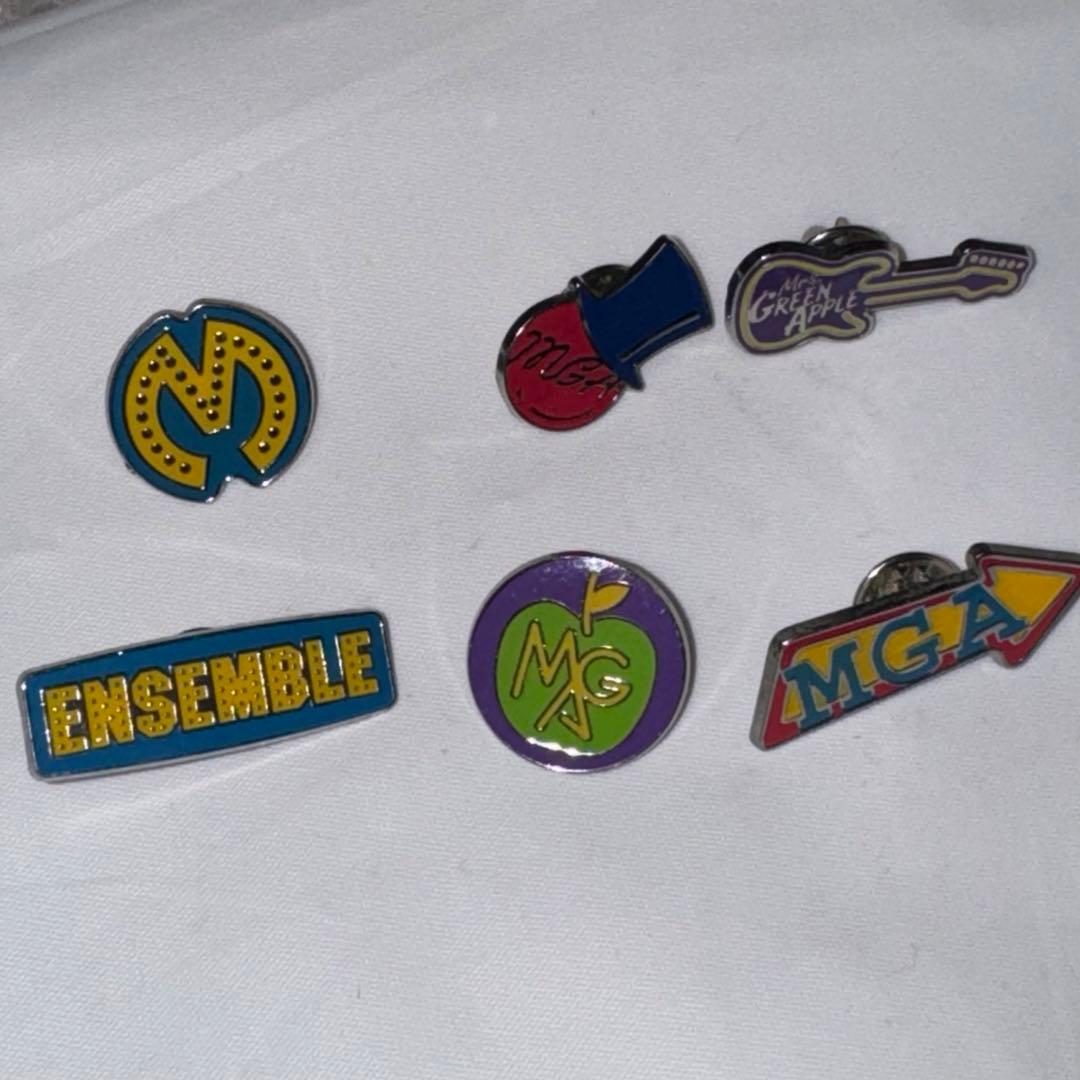 Mrs. GREEN APPLE ensemble ピンバッジ コンプ