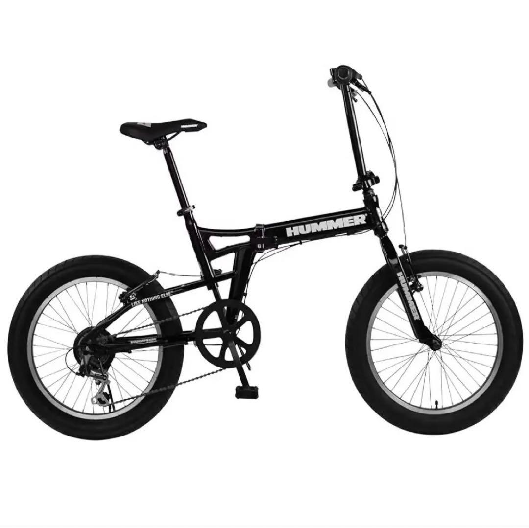 HUMMER(ハマー)折りたたみ自転車/ファットバイク20インチ