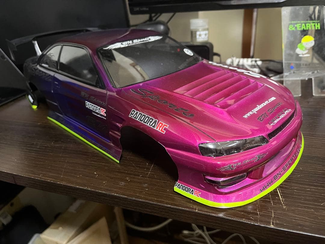 RD2.0カーボンメインシャーシ&アッパーデッキ　パンドラ BNスポーツS14