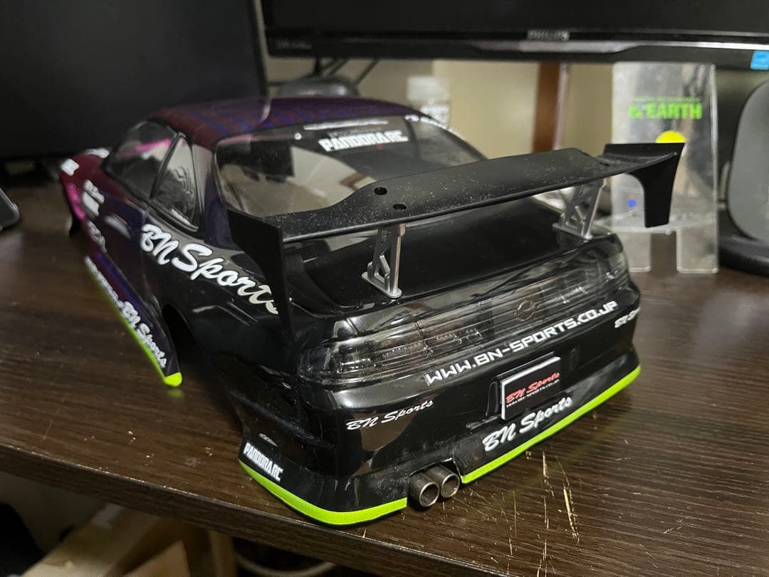 RD2.0カーボンメインシャーシ&アッパーデッキ　パンドラ BNスポーツS14