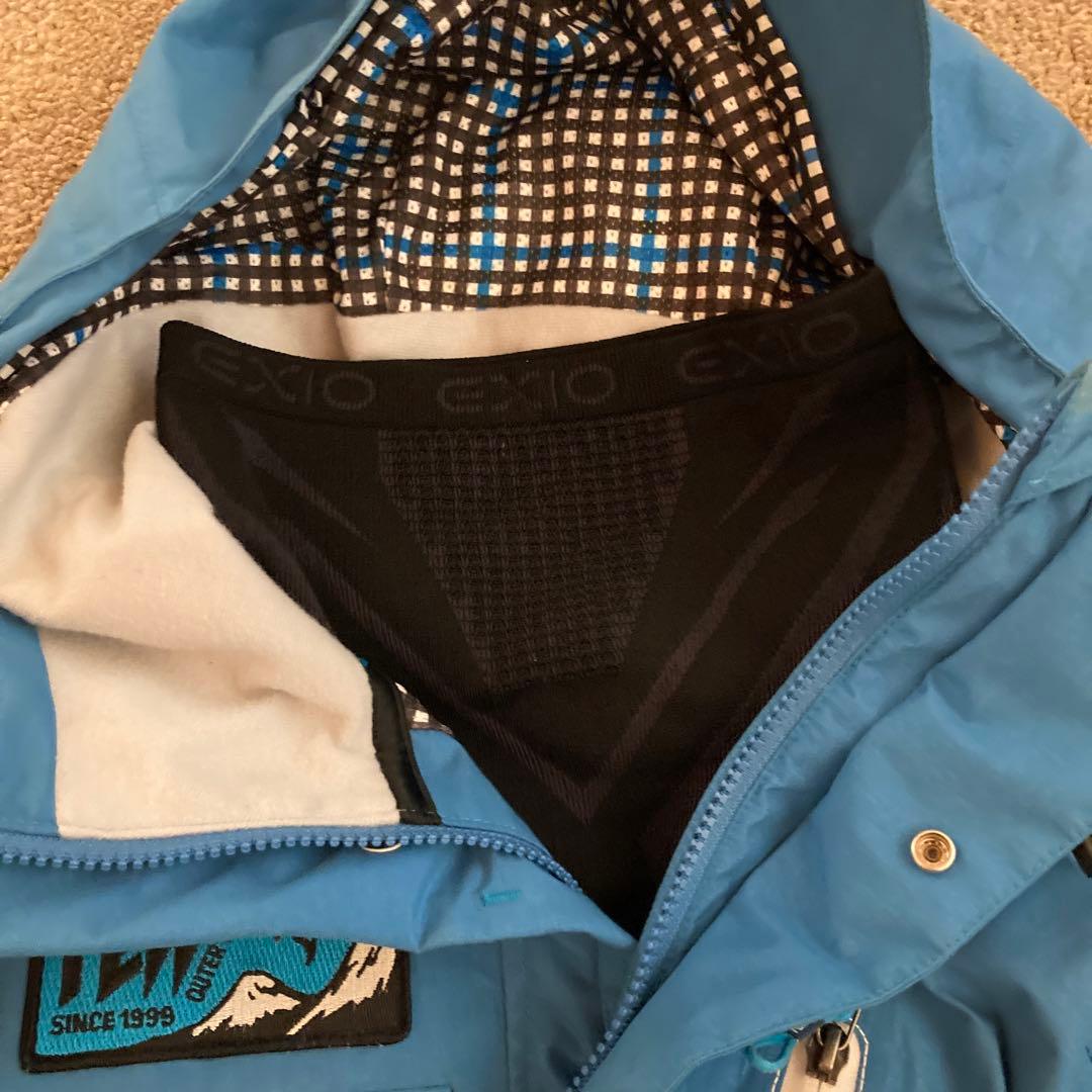 REW スノーボードジャケット スノボ 青 ブルー おまけつき