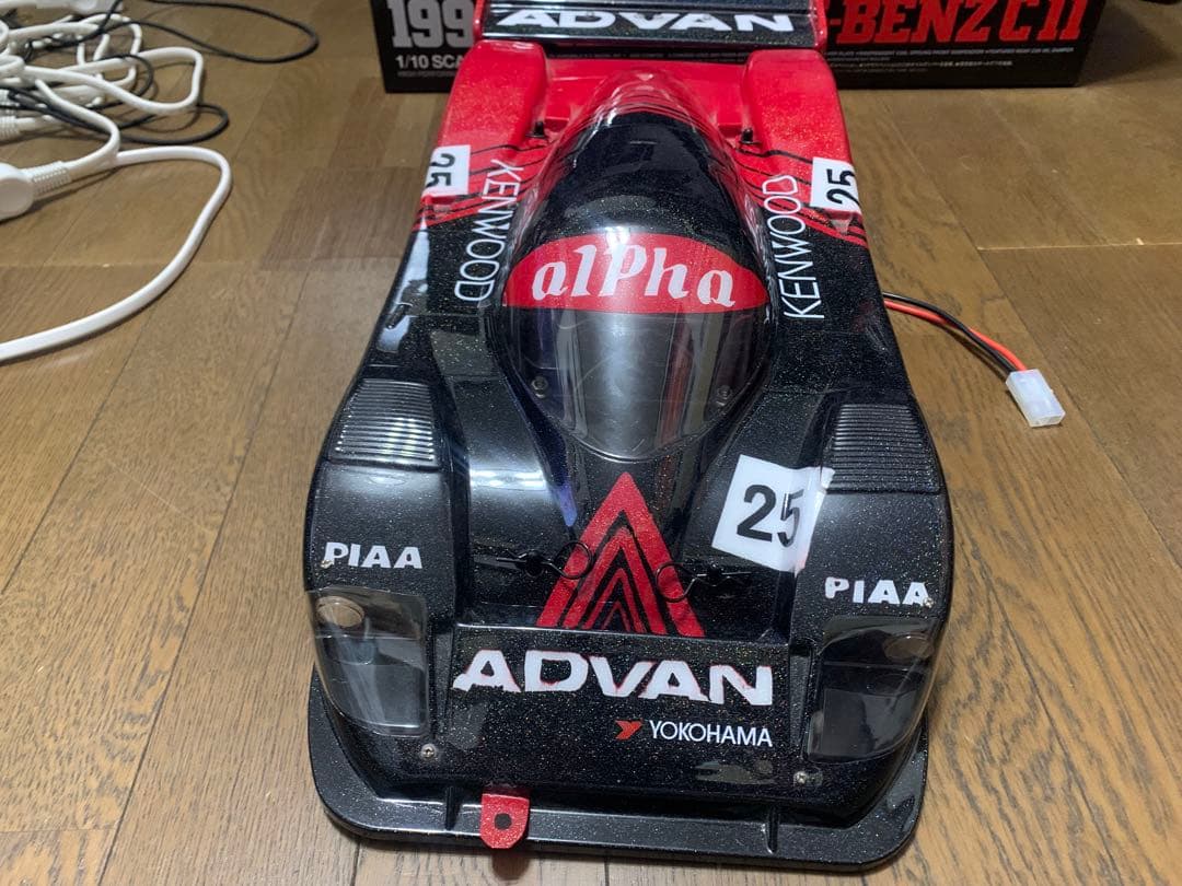 最終値下Tamiya メルセデス・ベンツ C11 1ADVAN塗装フルセット