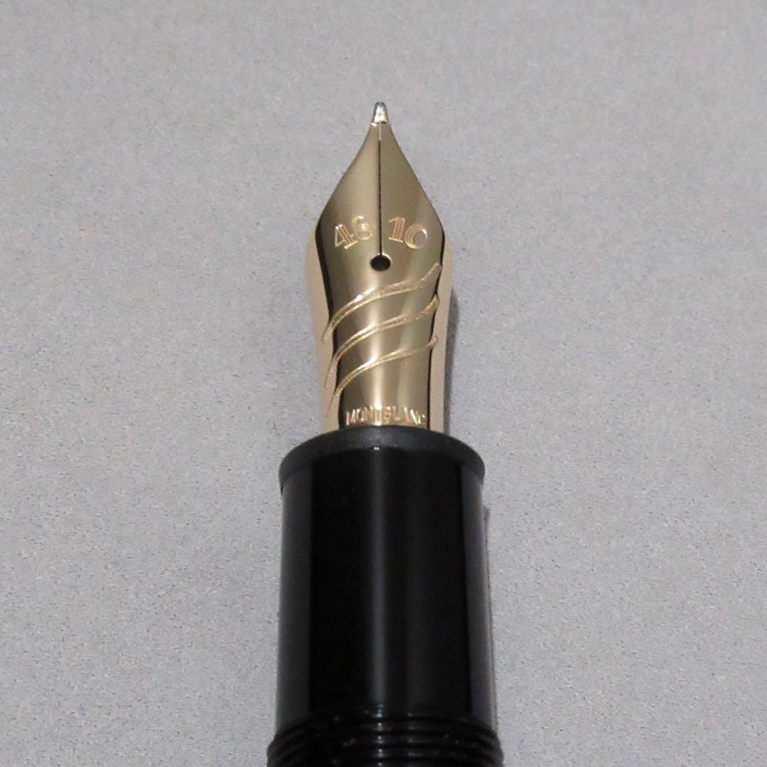 モンブラン 万年筆 146 カリグラフィー カーブドニブ ゴールド 130205