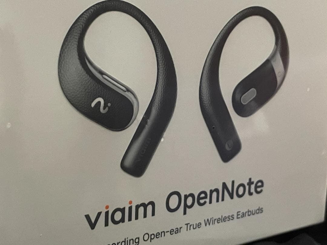 viaim オープン型AIイヤホン OpenNote ボイスレコーダー