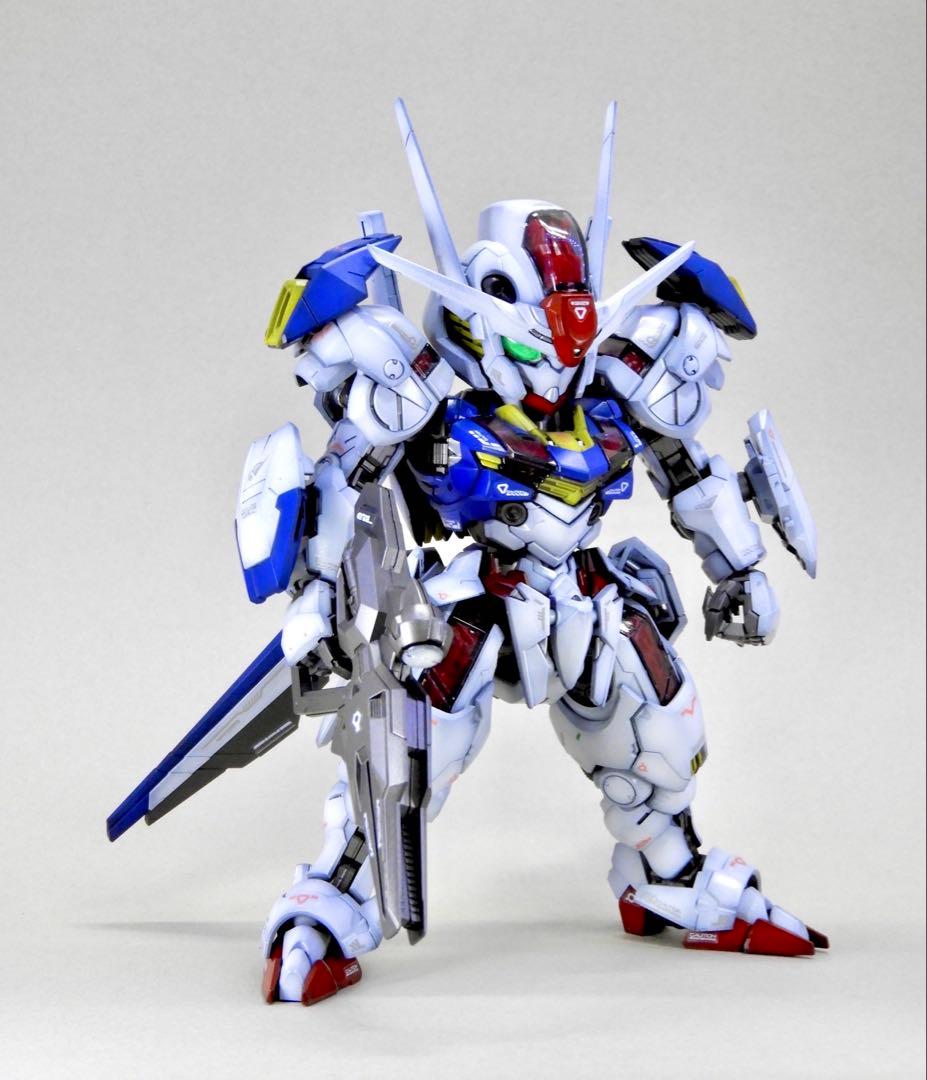 MGSD ガンダムエアリアル 全塗装 / ガンプラ 完成品