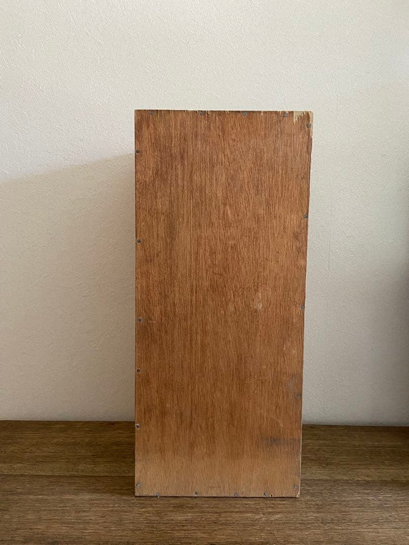 カルテ棚　仕切り　古道具