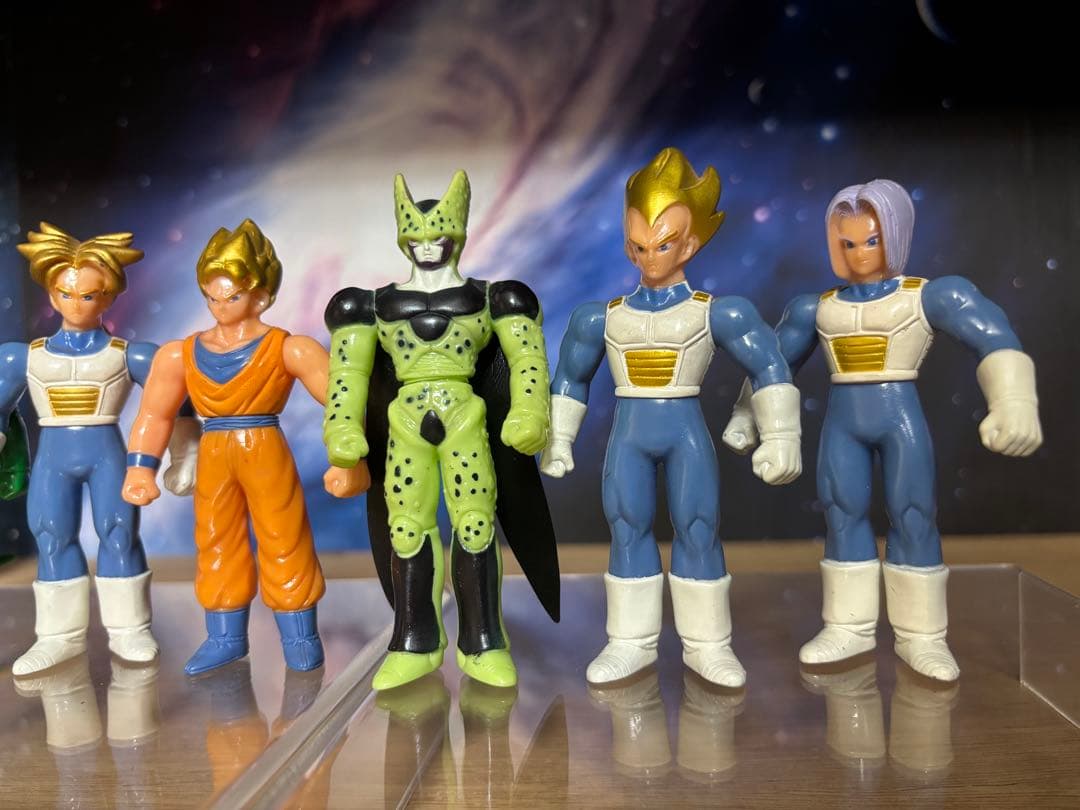 ☆1992年当時物 ドラゴンボールZ ソフビキット6種セット
