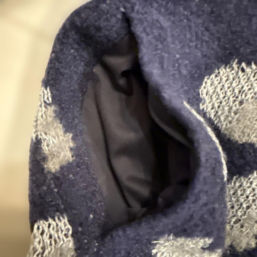 ビームスゴルフ　パープルレーベル　ニットブルゾン　ニットスカート　セット　M