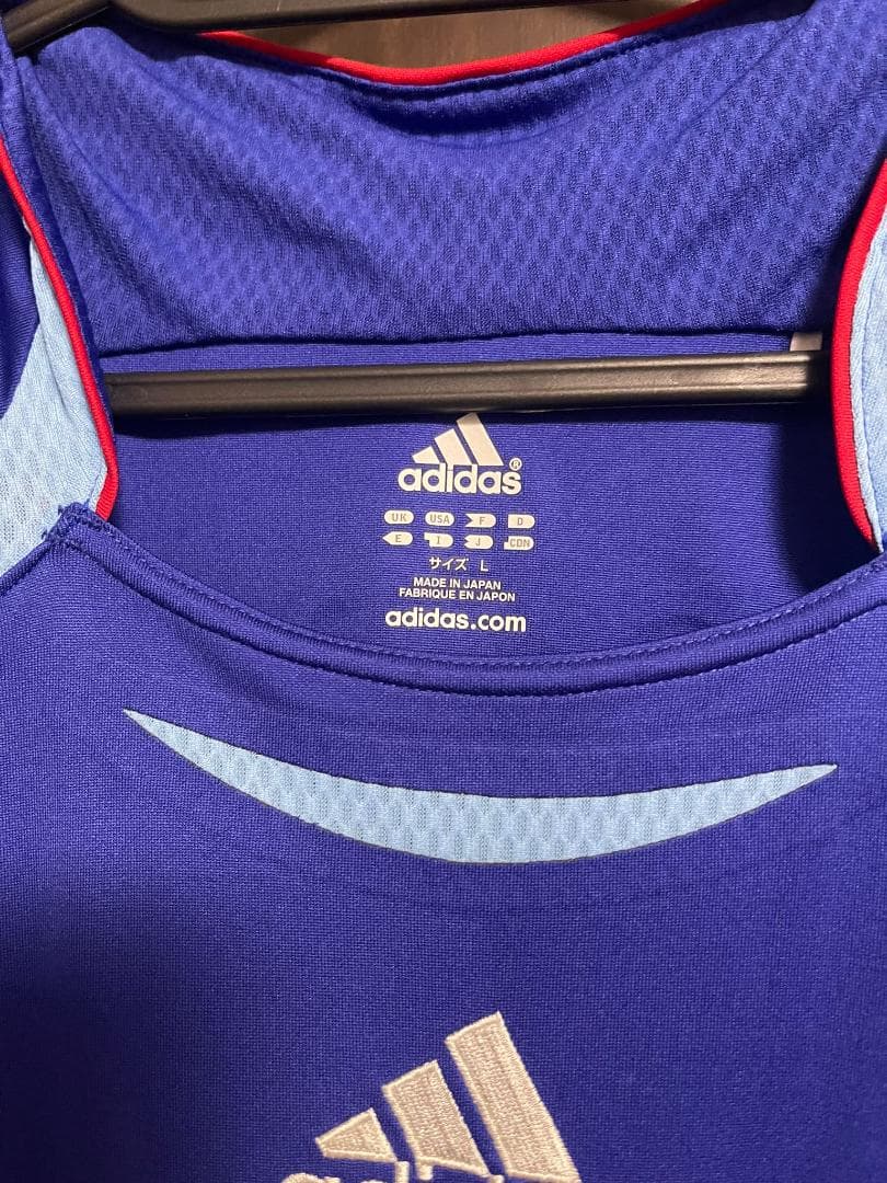 【古着正規品】日本製 宮本恒靖 日本代表ユニフォーム 2006年 Lサイズ