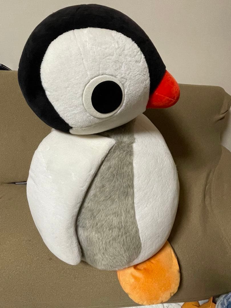 【デカすぎ！！】ピングー　めちゃデカ　特大ぬいぐるみ