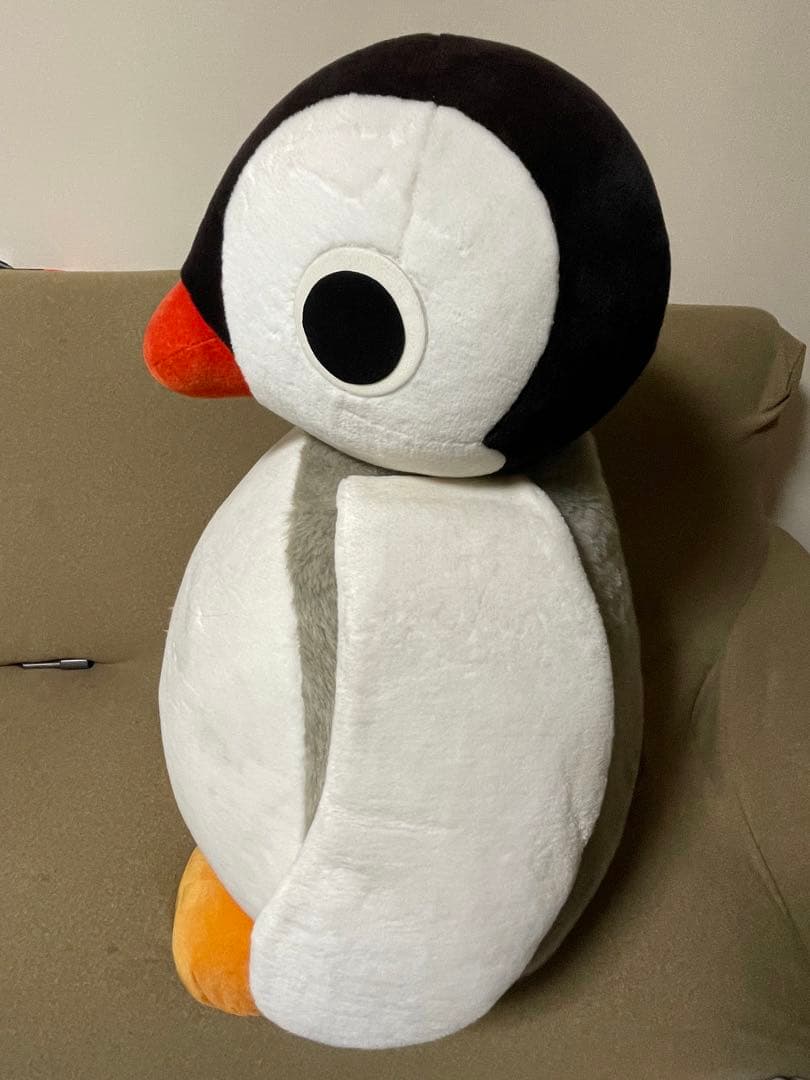 【デカすぎ！！】ピングー　めちゃデカ　特大ぬいぐるみ