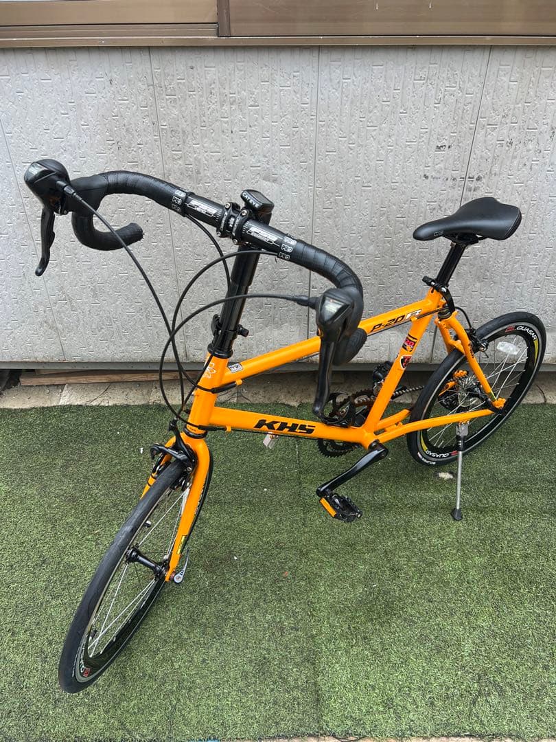 c*T様 KHS P-20FR ミニベロ　ロードバイク　20インチ