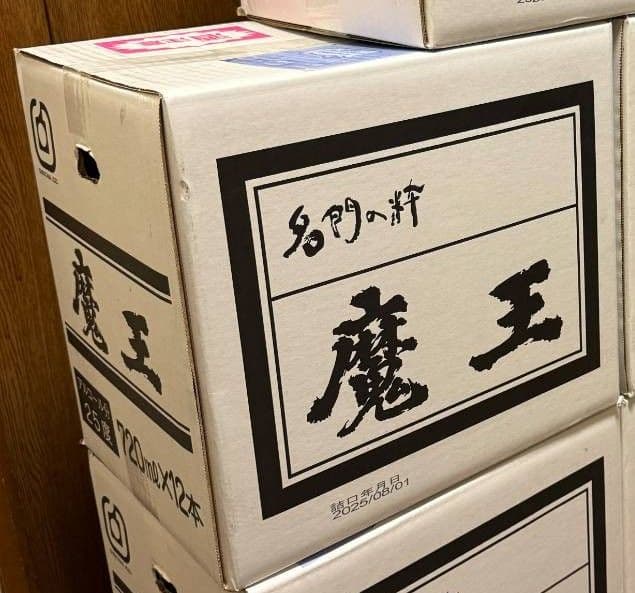 魔王 720ml×12本入り一箱