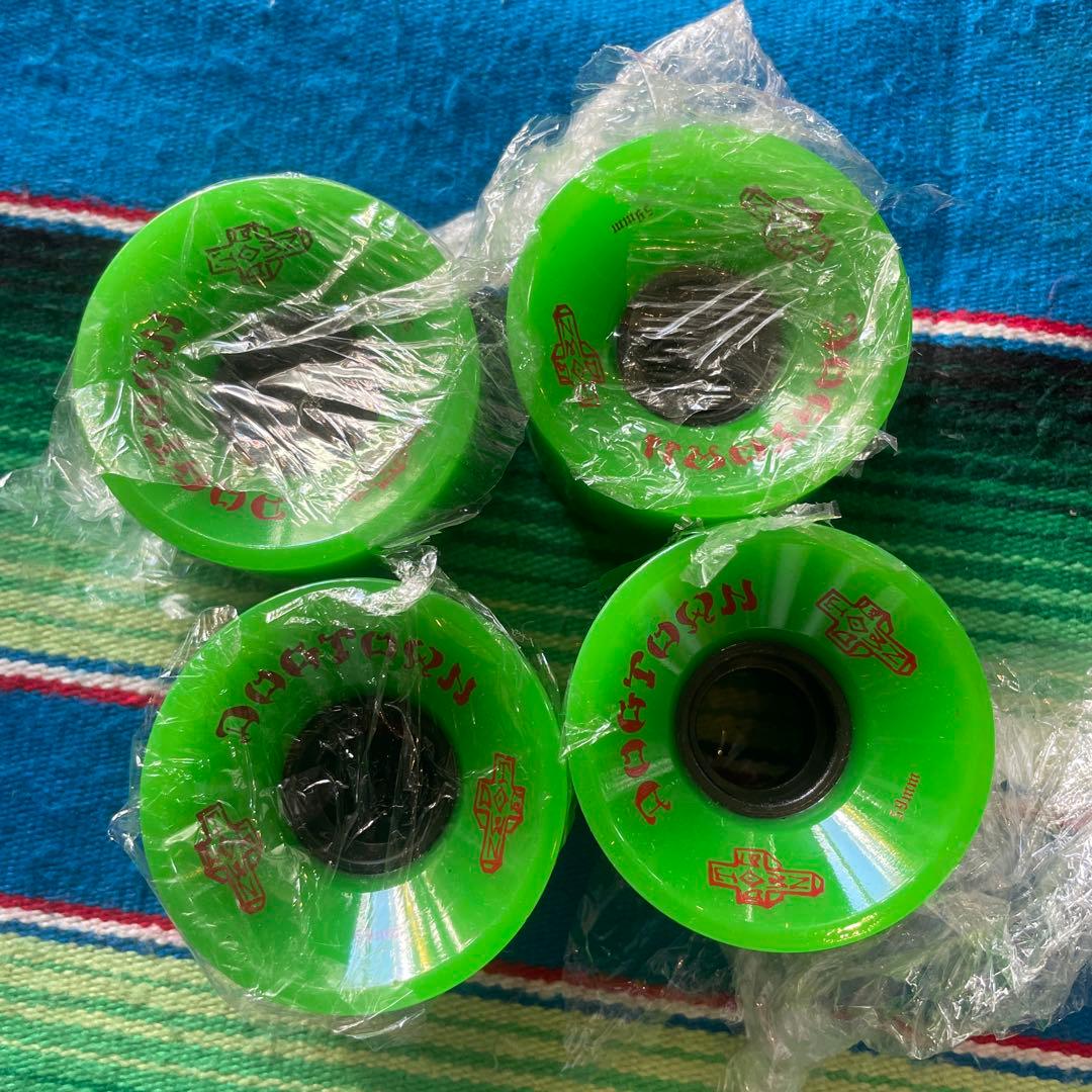 DOGTOWN スケートボードウィール 59mm グリーン