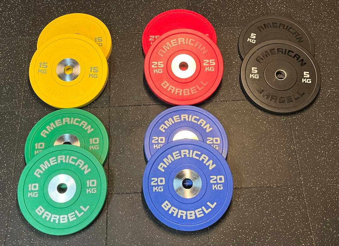 ウレタンプロ/フラクショナル プレート セット 計175kg アメリカンバーベル