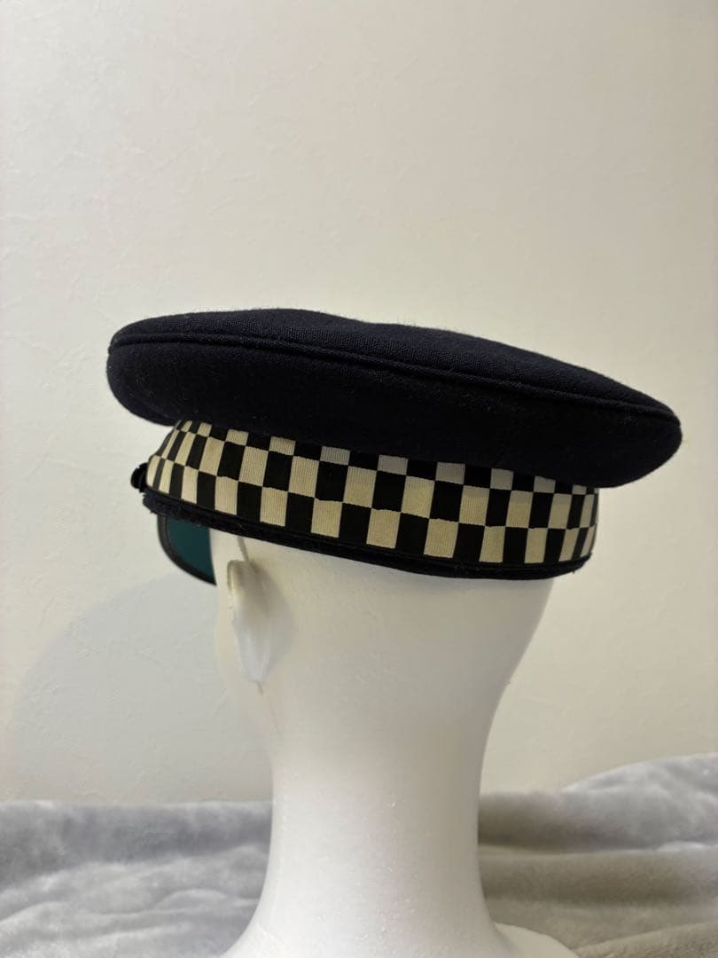 [レア]ロンドン警視庁　実物制帽　58cm