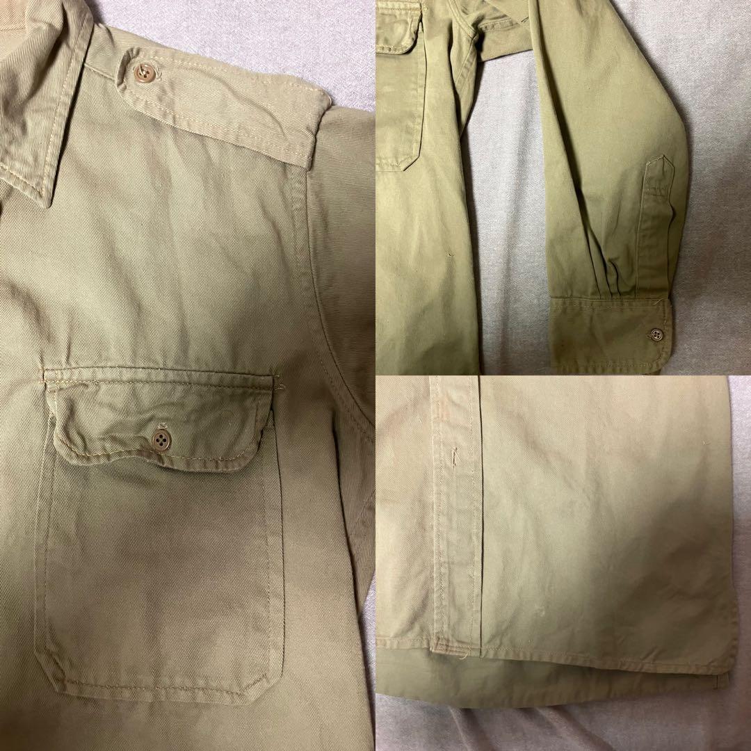 フランス軍 m-47 チノトラウザー　ミリタリー シャツ　セットアップ