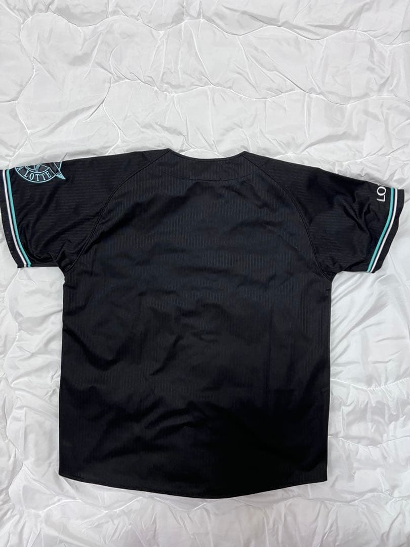 千葉ロッテマリーンズ ブラックサマー ユニフォーム ネーム無し Mサイズ