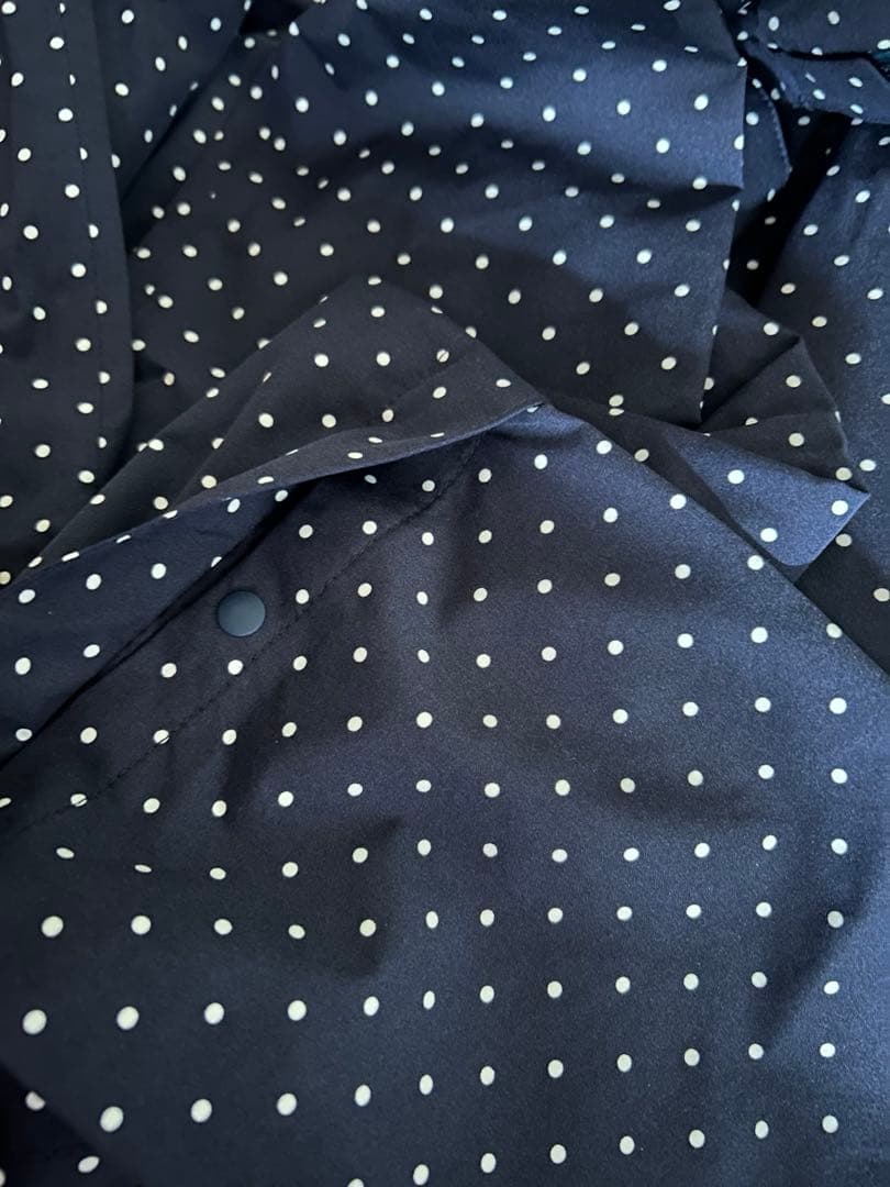 JUN&ROPE ゴルフレインウェアレディース　ドット柄