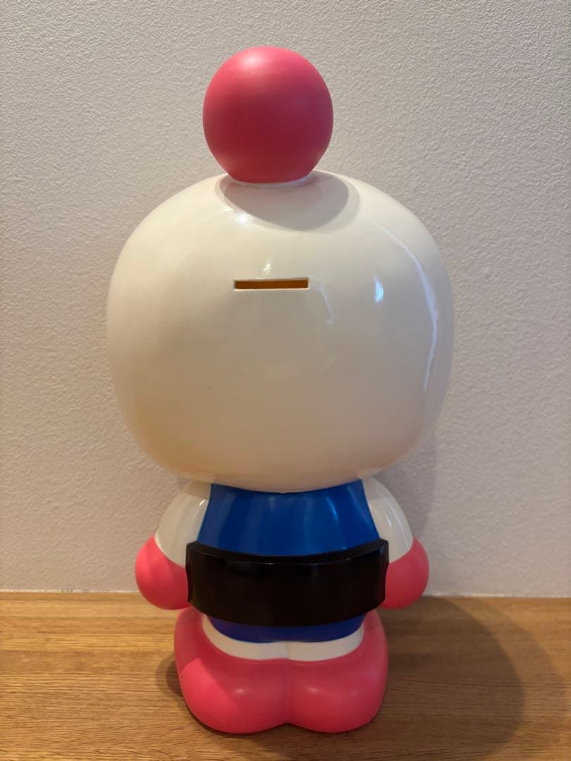 ボンバーマン　ソフビ貯金箱　約32㎝