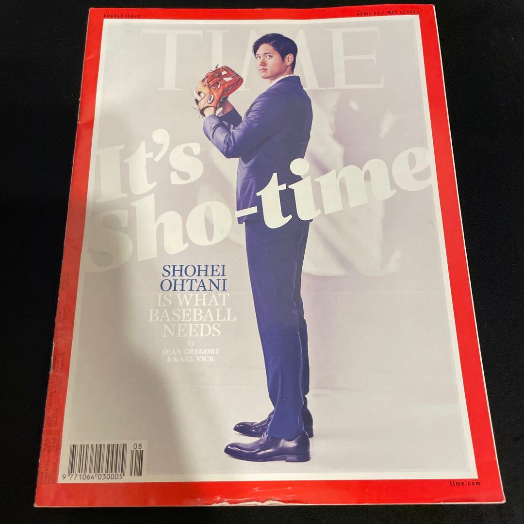 破産FTX×大谷翔平 TIME紙 2022.MAY