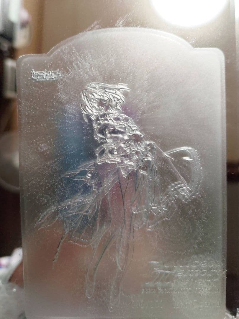 プリンセスメモリーガラス彫刻と彫刻ミラー 試作品(非売品)