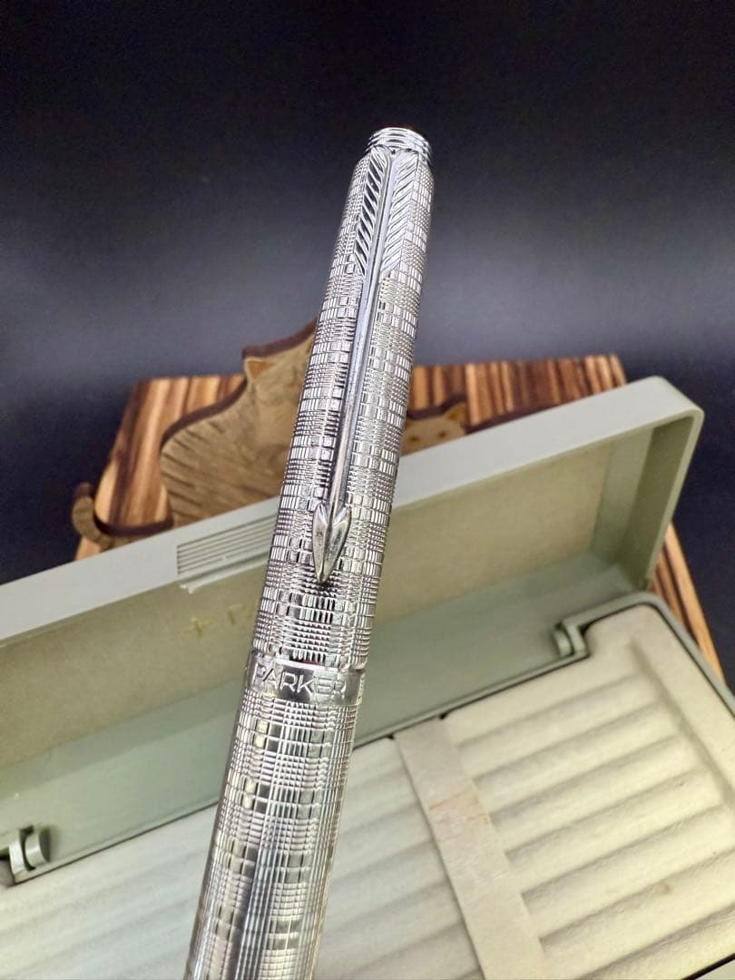 PARKER 万年筆 75 プレイスペンドーム エコセー S.P 14K