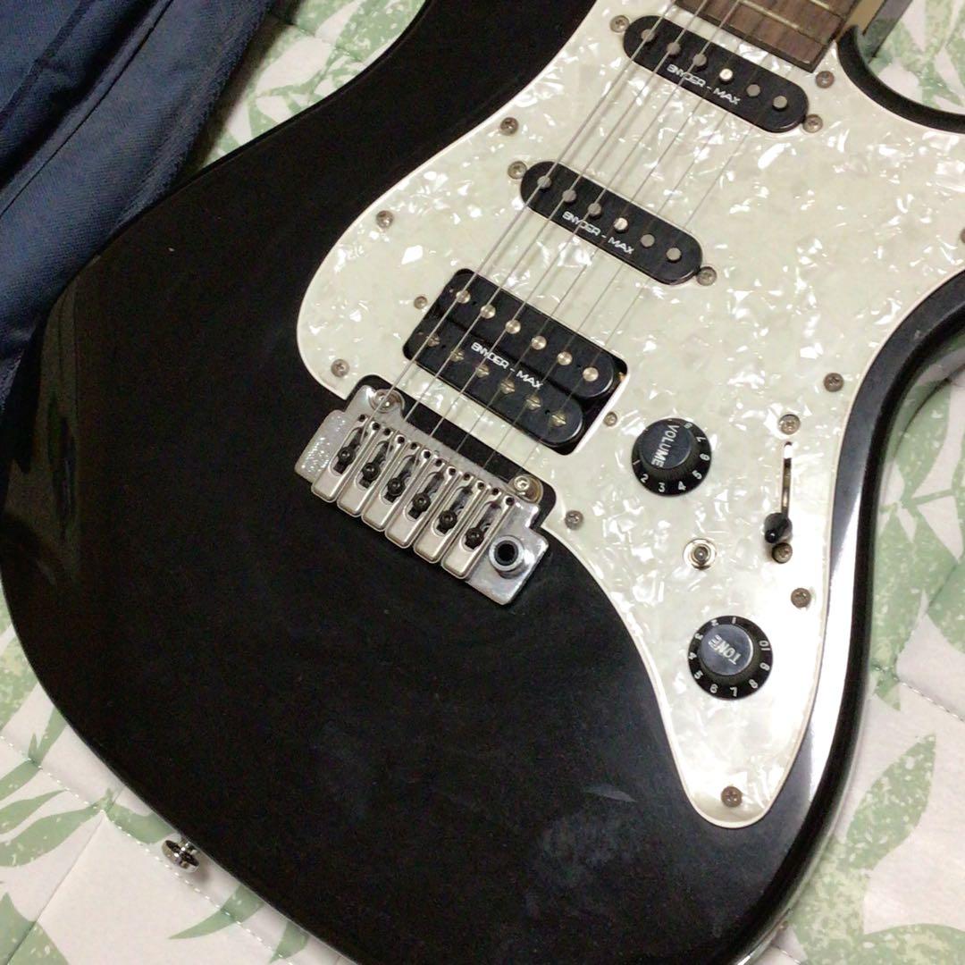 elioth guitar S305 6弦　エレキギターとケース